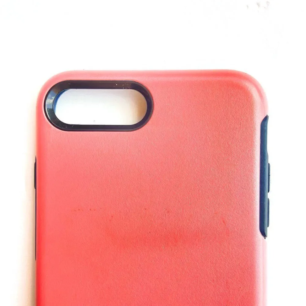 Pink and Navy otterbox Iphone case